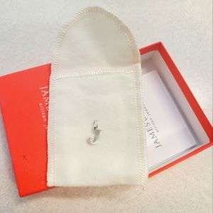 "J" script initial charm